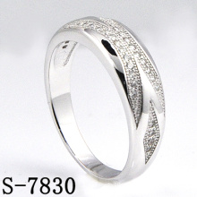 Мода ювелирных изделий 925 серебряные ювелирные изделия с цирконий женщин кольцо (с-7830)